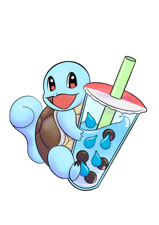 Bobamon - Squirtle Sticker