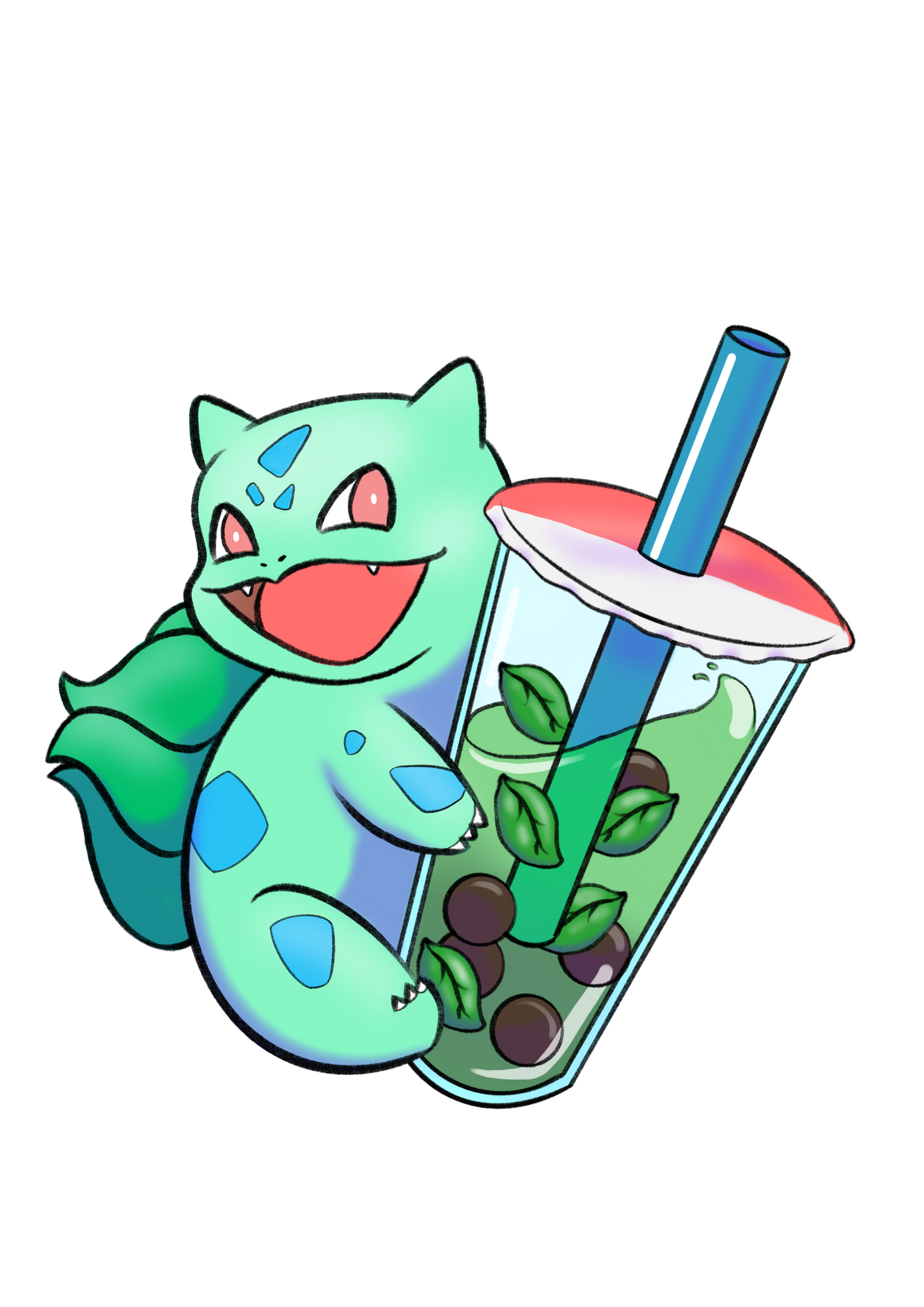 Bobamon - Bulbasaur Sticker