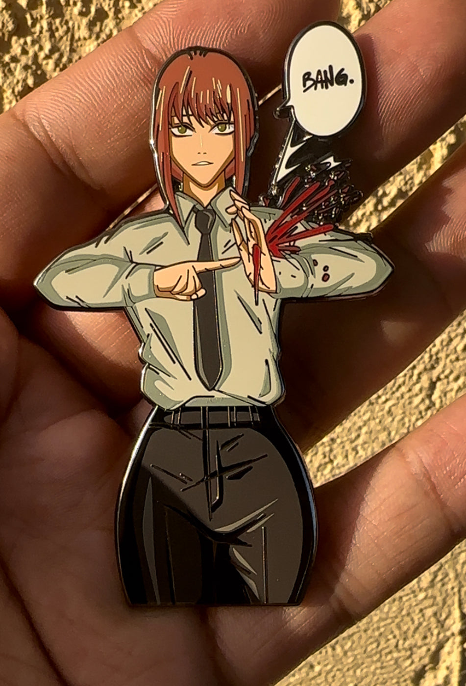 *Chainsaw Man Dog Catcher Enamel Pin