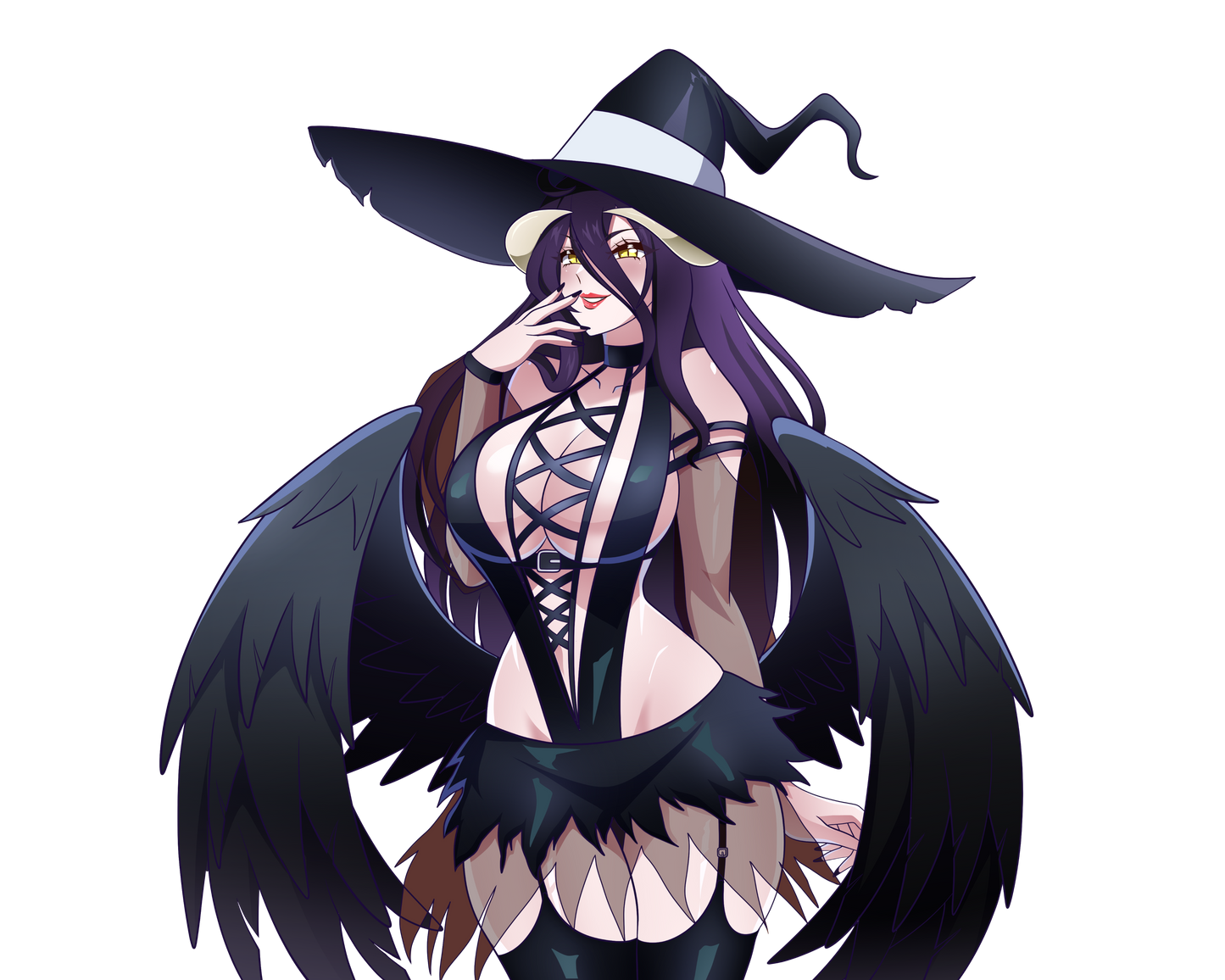 Halloween Waifu - Witch Albedo Sticker