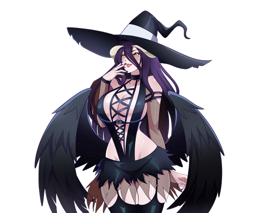 Halloween Waifu - Witch Albedo Sticker