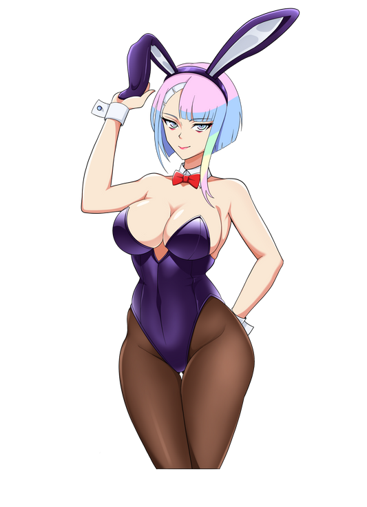 Bunny Girl - Cypberpunk Lucy Sticker