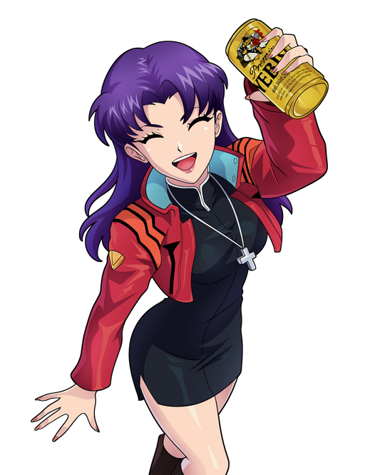 Evangelion - Misato Sticker