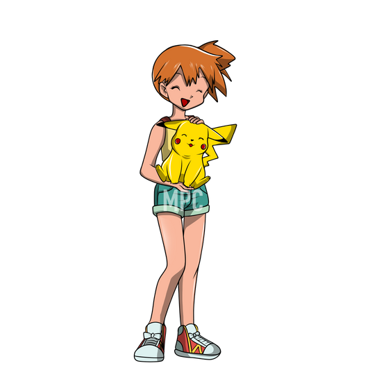 *Misty BFF Water Trainer Enamel Pin